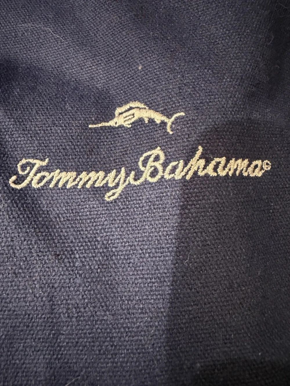 Tommy Bahama Navy and Gray Travel Duffel